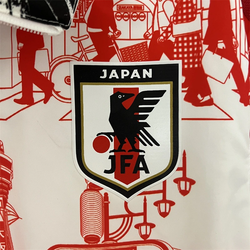 Japan Reversible Double-Sides Windbreaker Jacket Red&Black 2025 - Image 4