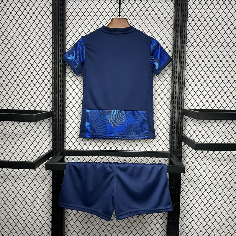 Atletico Madrid Soccer Jersey Third Away Kids Kit Jersey+Shorts 2024/25 - Image 2