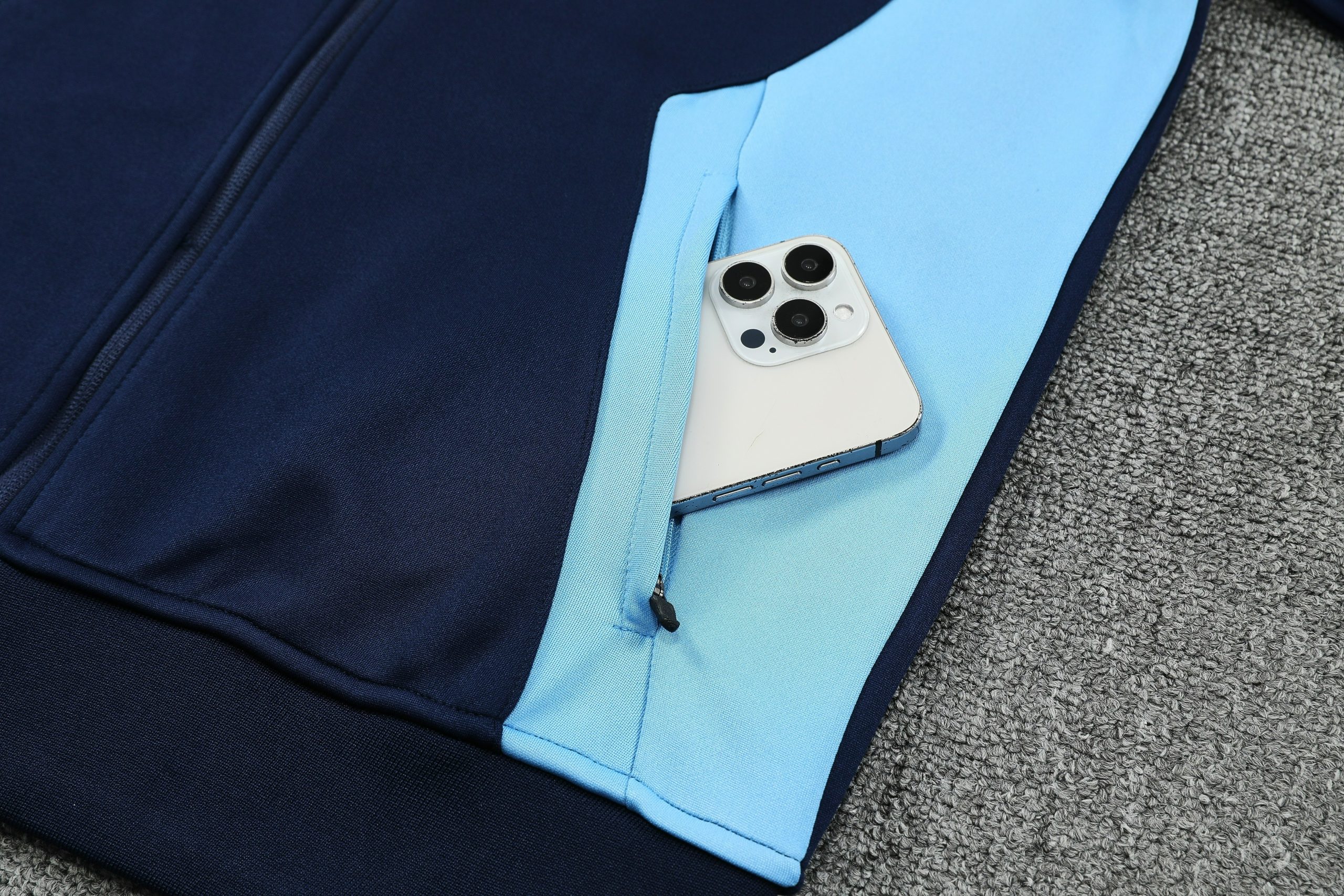 Manchester City Training Kit (Jacket+Pants) Royalblue 2025/26 - Image 3