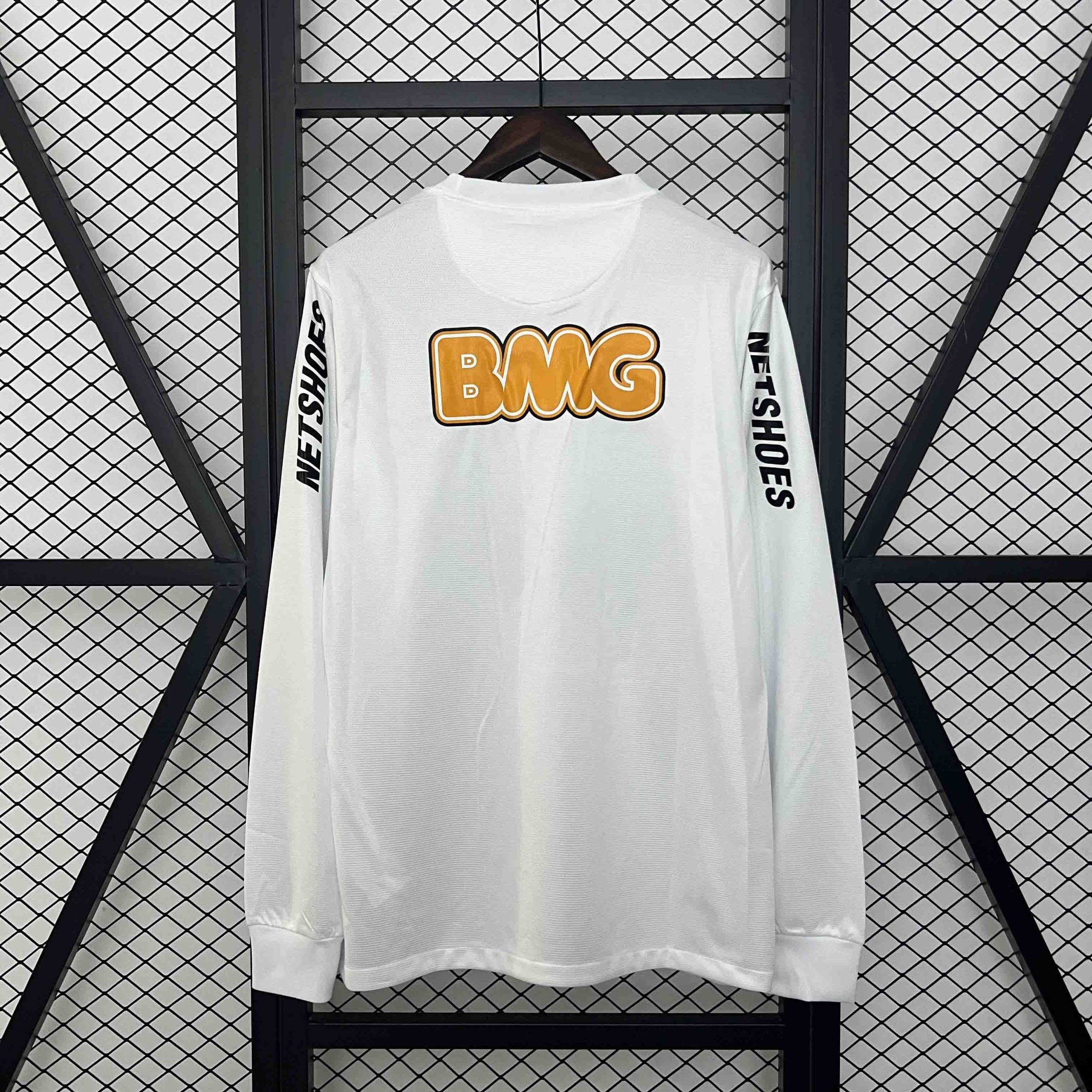 Santos FC Retro Soccer Jersey Home Long Sleeve Custom Shirt 2012 - Image 2