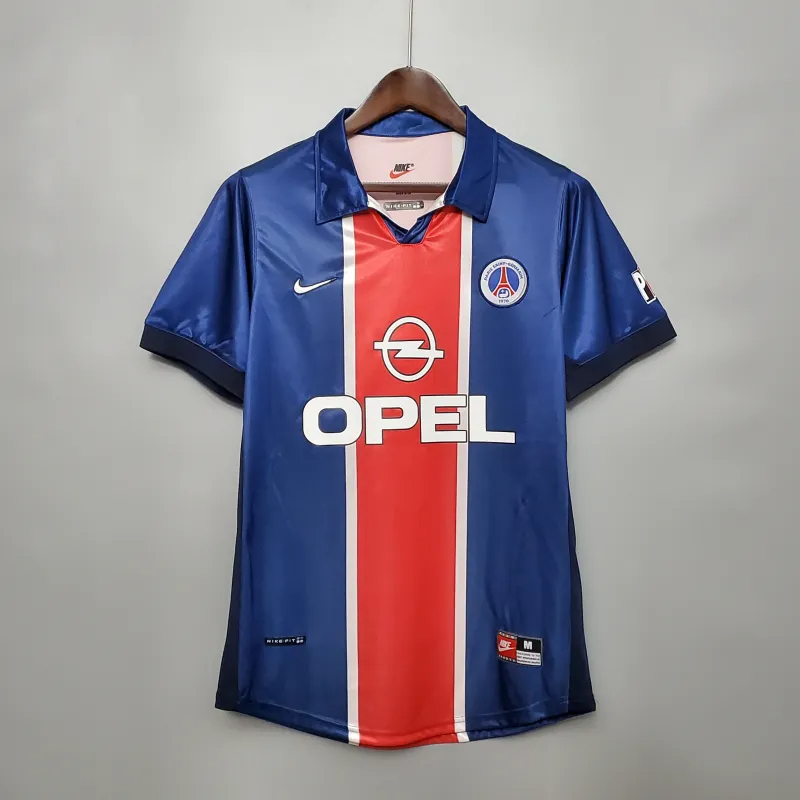 PSG Retro Jersey Home Soccer Shirt 1998/99