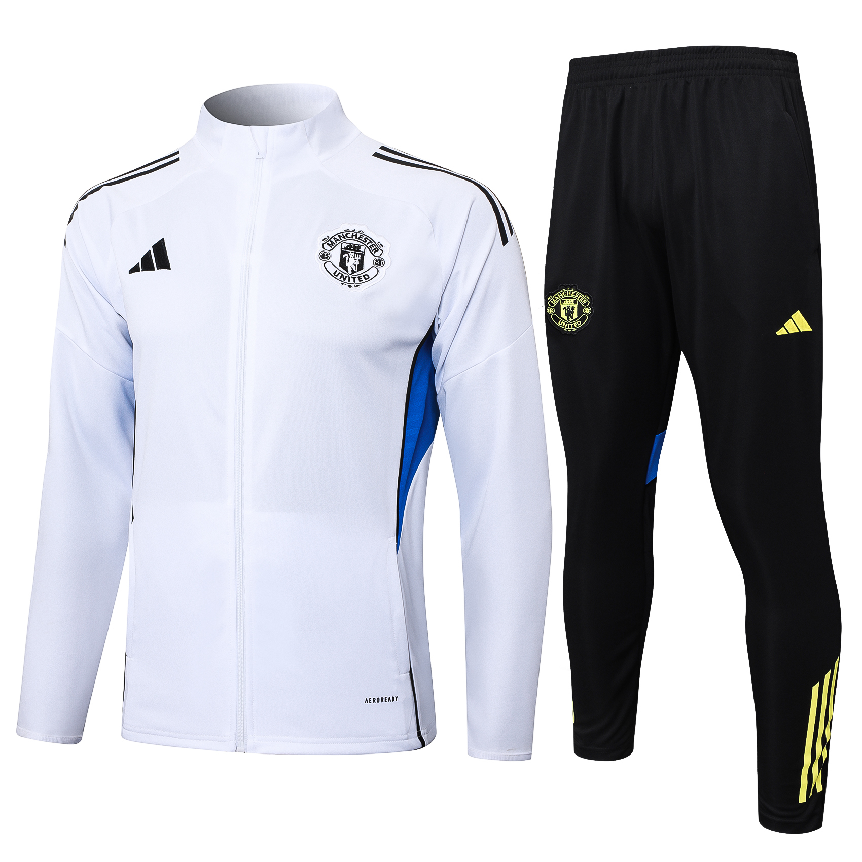 Manchester United Training Kit (Jacket+Pants) White 2025/26