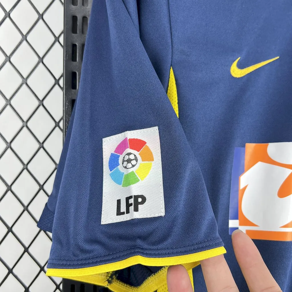 Atletico Madrid Retro Soccer Jersey Away Shirt 2002-03 - Image 5