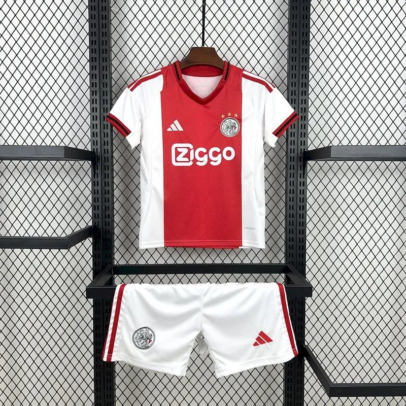 Ajax Home Kids Kit Jerseys+Shorts 2025/26