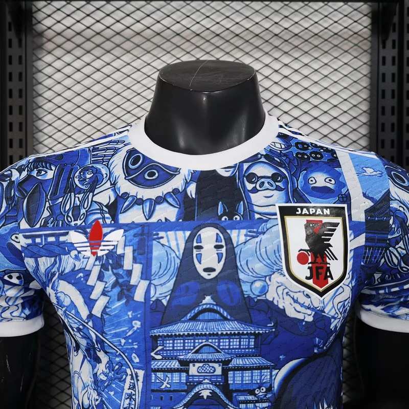 Japan Soccer Jersey Spirited Away Special Edition Shirt 2025 - Image 3