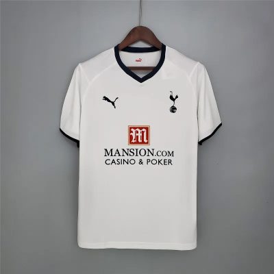 Tottenham Hotspur Retro Football Jersey Home Custom Shirt 2008/09