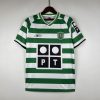 Sporting CP Retro Soccer Jersey Home Custom Shirt 2003/04