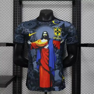 Brazil Soccer Jersey Jesus Special Edition Shirt 2025