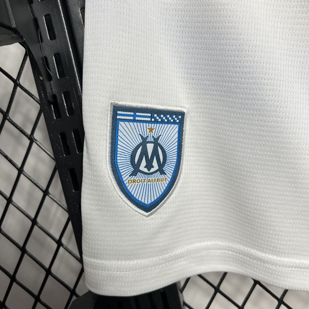 Marseille Soccer Jersey Home Custom Shorts 2024/25 - Image 3
