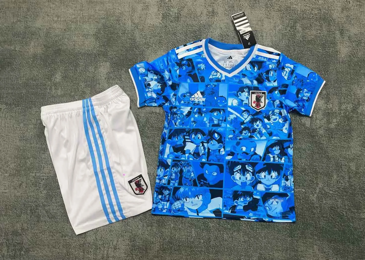 Japan Soccer Jersey Doraemon Special Edition Kids Kit Jersey+Shorts 2025