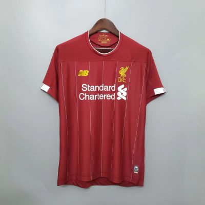 Liverpool Retro Football Jersey Home Custom Shirt 2019/20
