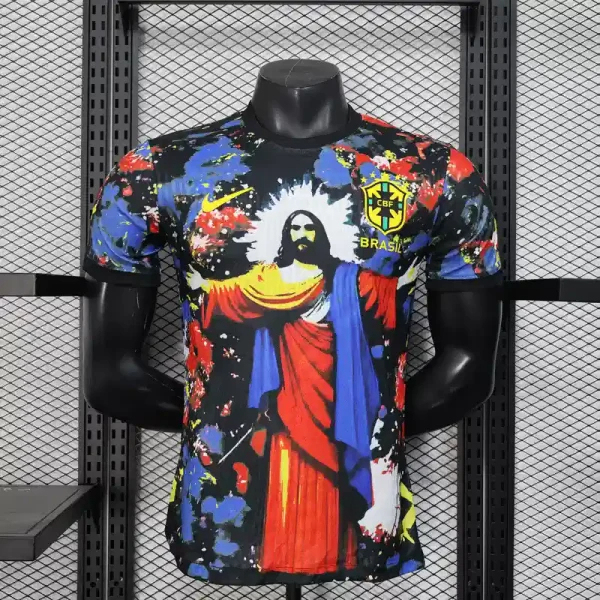 Brazil Soccer Jersey Jesus Special Edition Shirt 2025