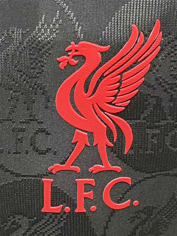 Liverpool Football Jersey Black Special Edition Shirt 2025/26 - Image 3