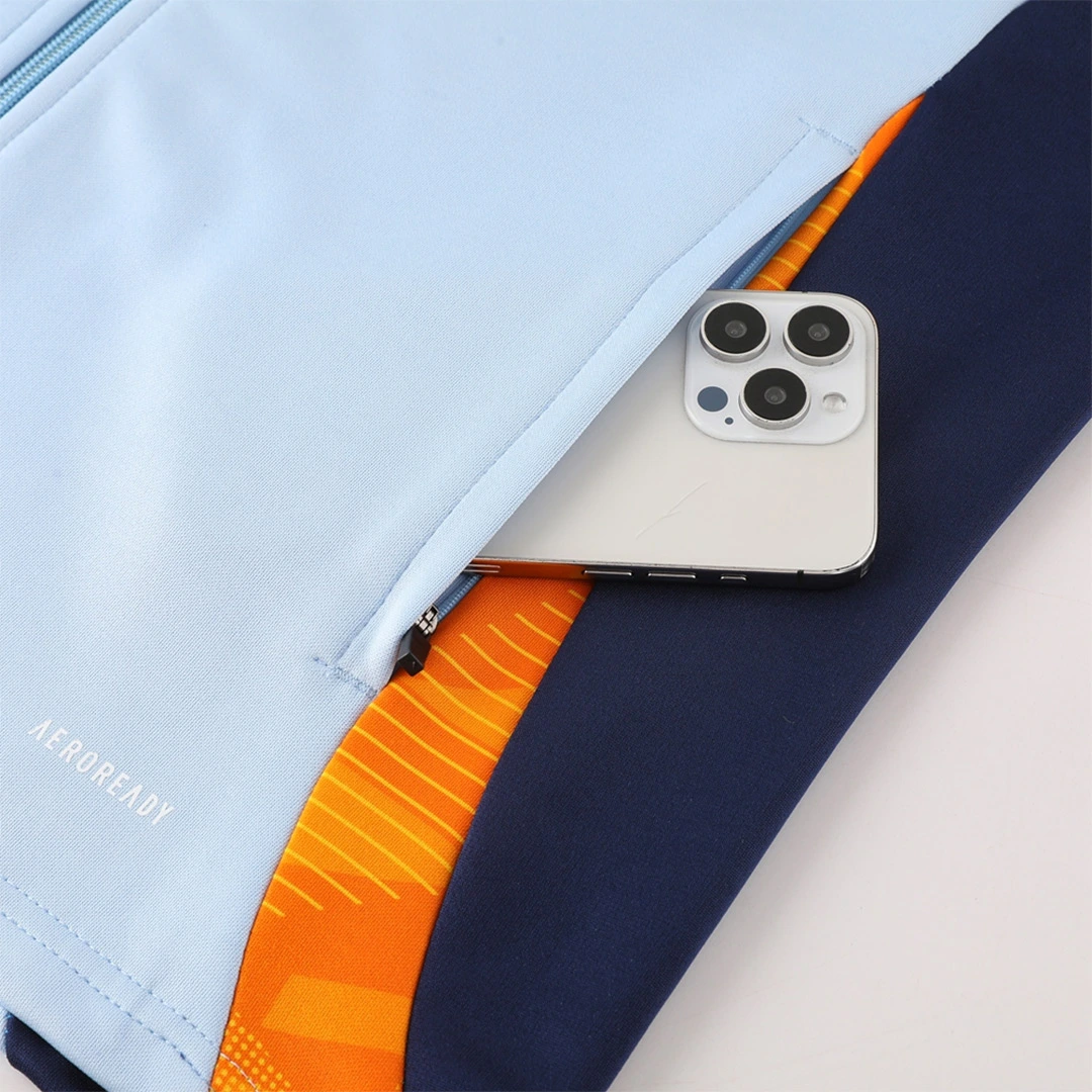 Real Madrid Training Kit (Jacket+Pants) Gray 2024/25 - Image 6