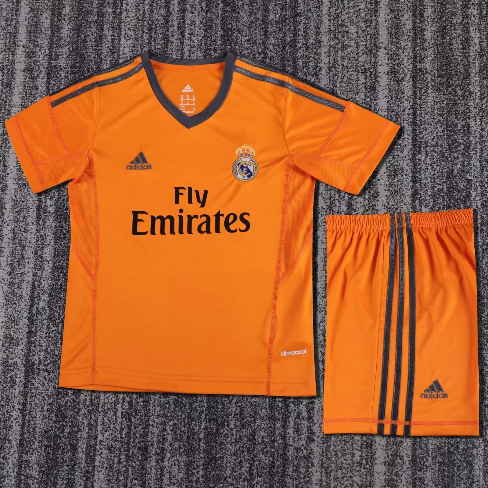Real Madrid Retro Jersey Third Away Kids Kit Jersey+Shorts 2013/14