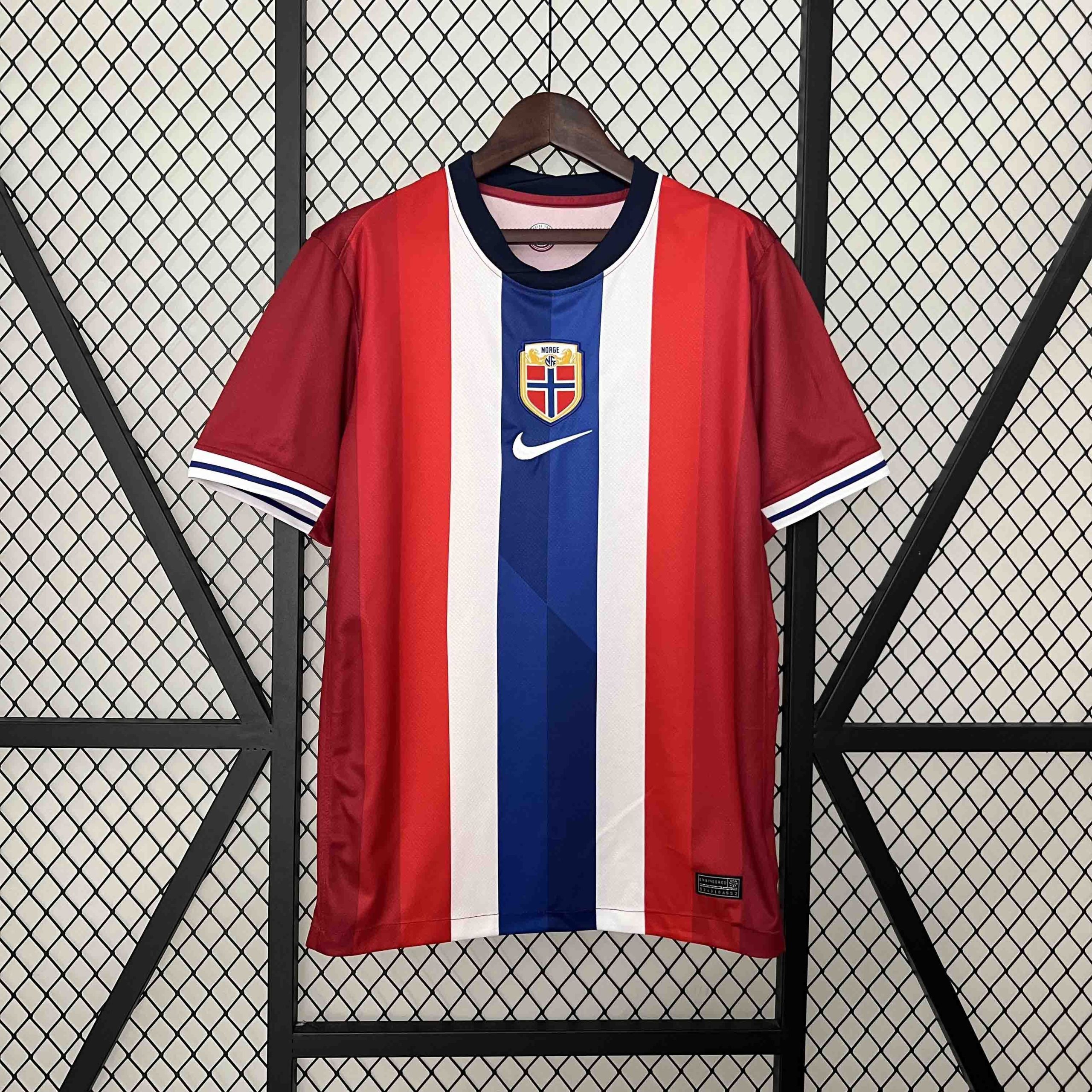 Norway Soccer Jersey Home Custom Shirt 2024