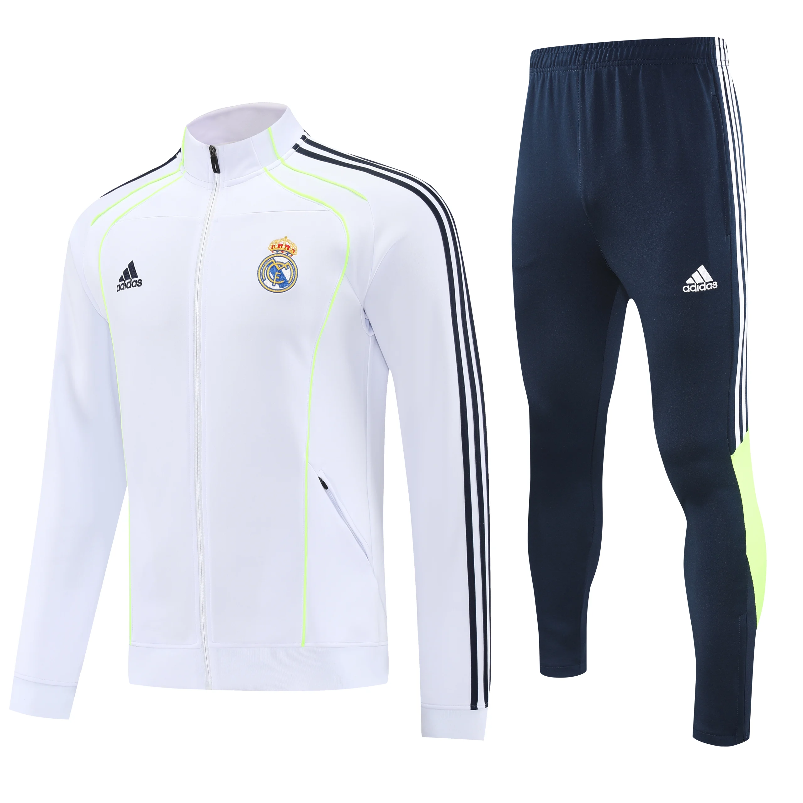 Real Madrid Training Kit (Jacket+Pants) White 2025/26