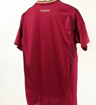 Alternative view of Roma Soccer Jersey Home Custom Shirt 2024/25