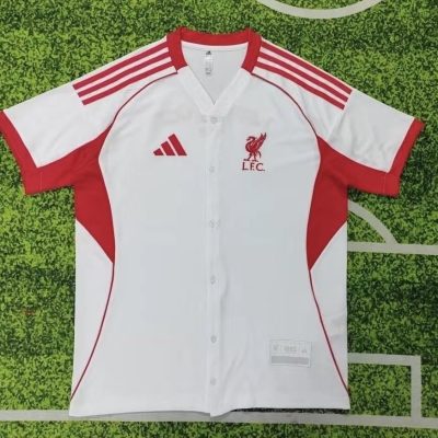 Liverpool x US Pack Baseball Custom Shirt 2025/26