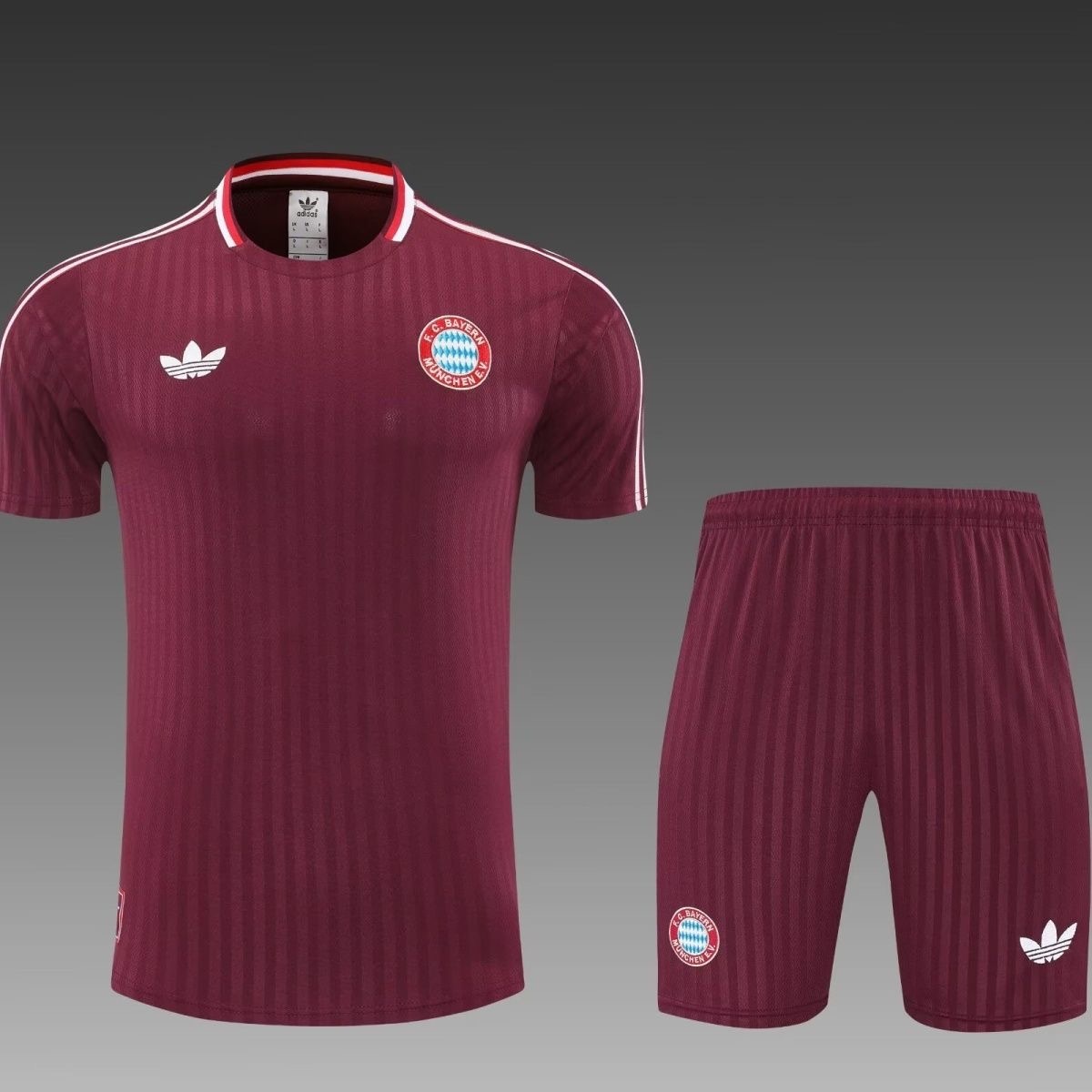 Bayern Munich Training Jersey Kit Red 2025/26