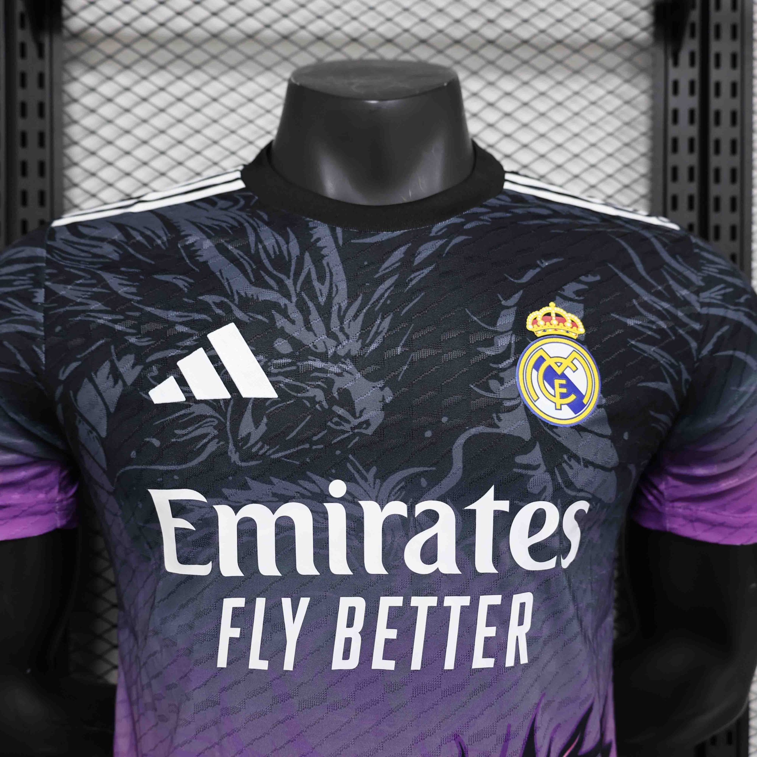 Real Madrid Soccer Jersey Dragon Special Edition Shirt 2024/25 - Image 3