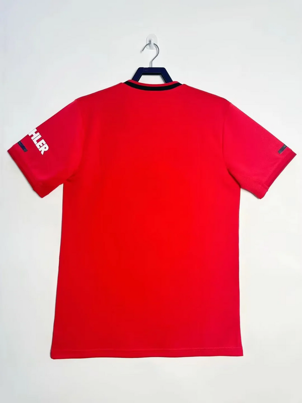 Manchester United Retro Home Football Jersey Shirt 2019/20 - Image 2