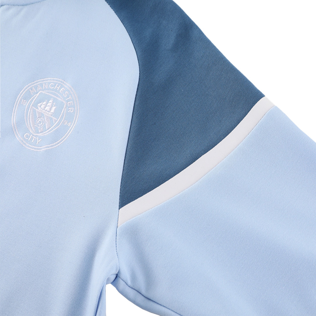 Manchester City Hoodie Training Kit (Jacket+Pants) 2024/25 - Image 6