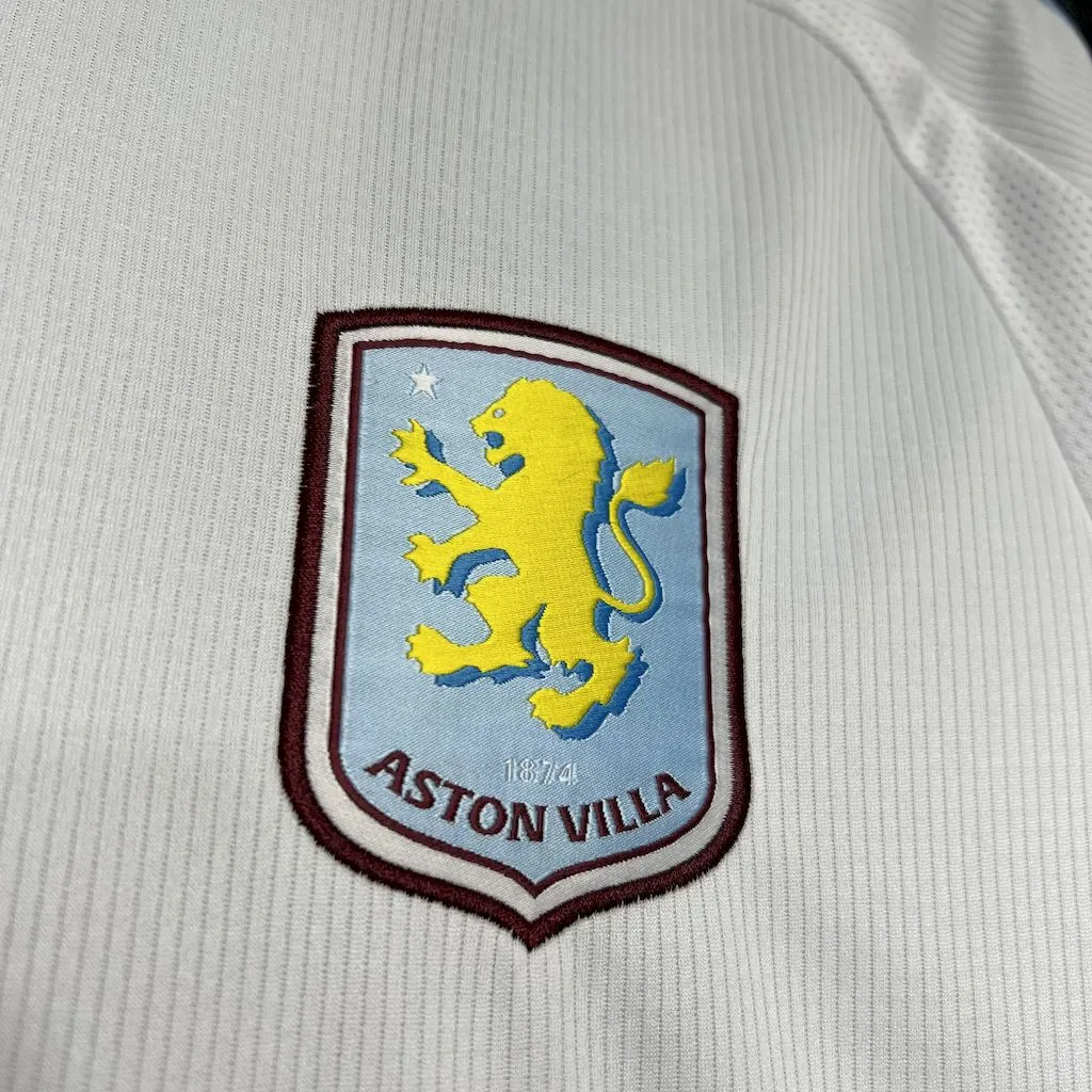 Aston Villa Football Jersey Away Custom Shirt 2024/25 - Image 5
