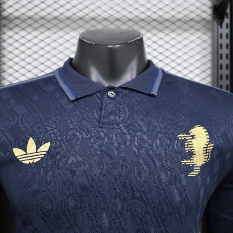 Juventus Soccer Jersey Third Away Long Sleeve Shirt 2024/25 - Image 3