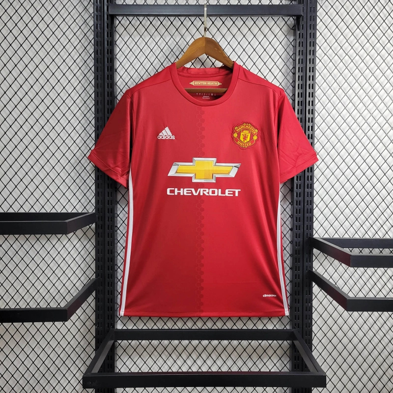 Manchester United Retro Home Football Jersey Shirt 2016/17