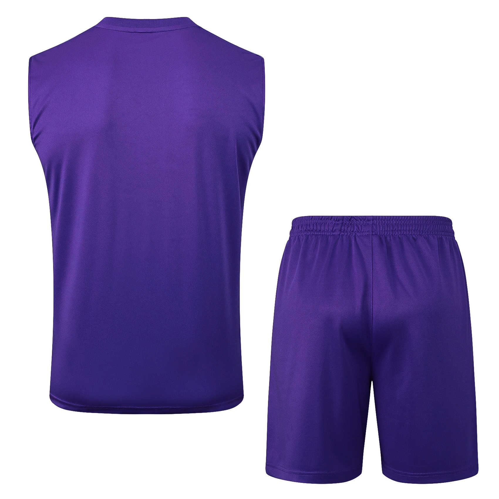 Real Madrid Sleeveless Training Kit Purple 2025/26 - Image 6