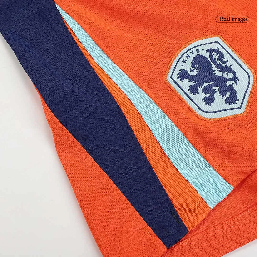 Netherlands Soccer Jersey Home Custom Shorts EURO 2024 - Image 5