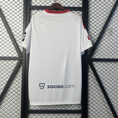 Alternative view of Sevilla FC Soccer Jersey Home Custom Shirt 2025/26