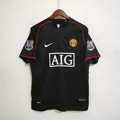 Manchester United Retro Away Football Jersey Shirt 2007/08