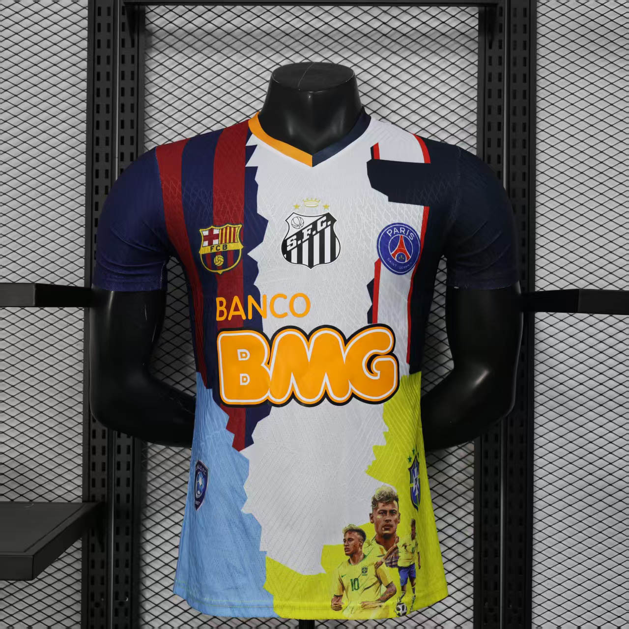 Neymar Commemorative Edition Shirt 2025/26 - All Club Mix - Image 2