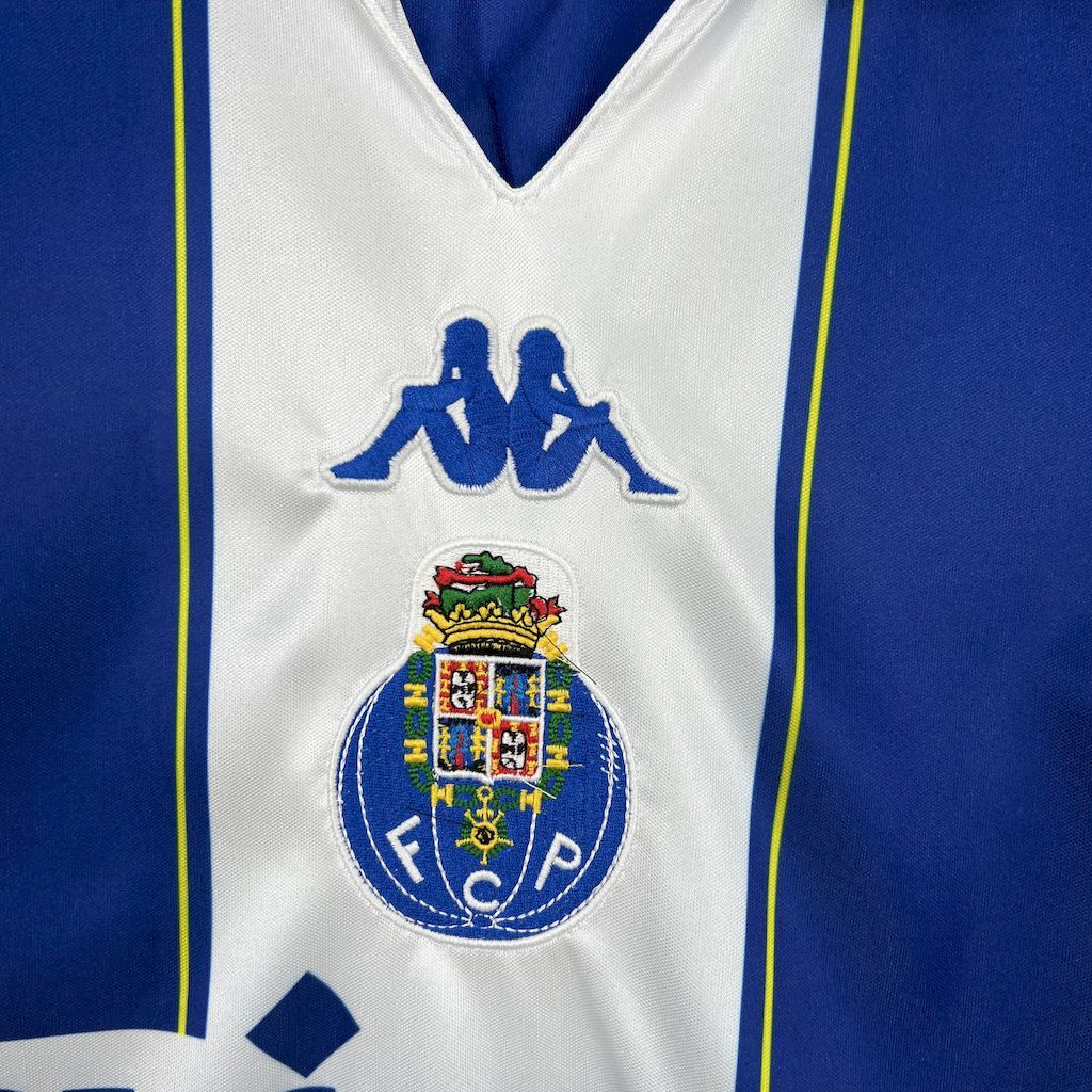 FC Porto Retro Soccer Jersey Home Custom Shirt 1999/00 - Image 5