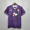 Fiorentina Retro Soccer Jersey Home Custom Shirt 1992/93