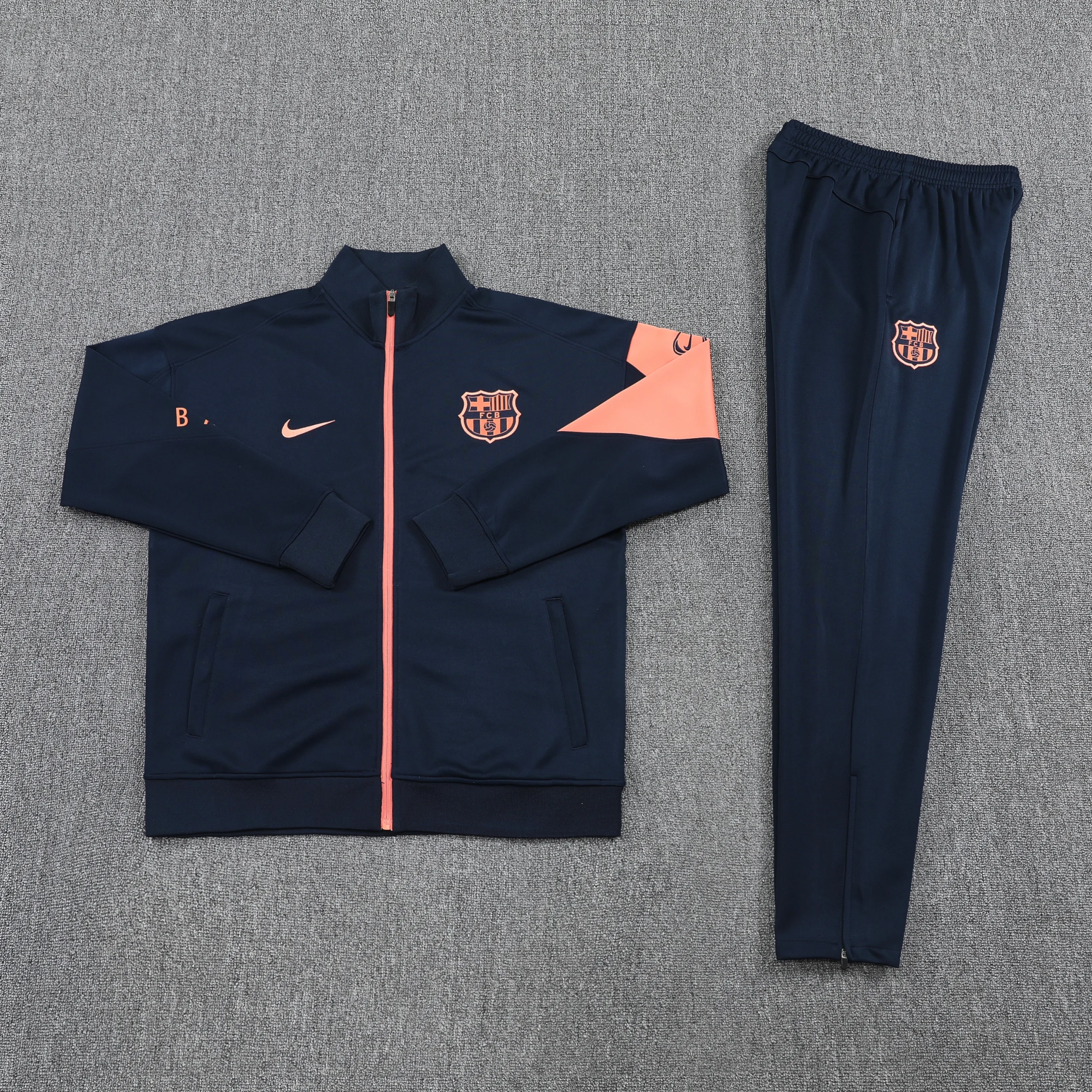 Barcelona Training Kit (Jacket+Pants) Royalblue 2025/26 - Image 3