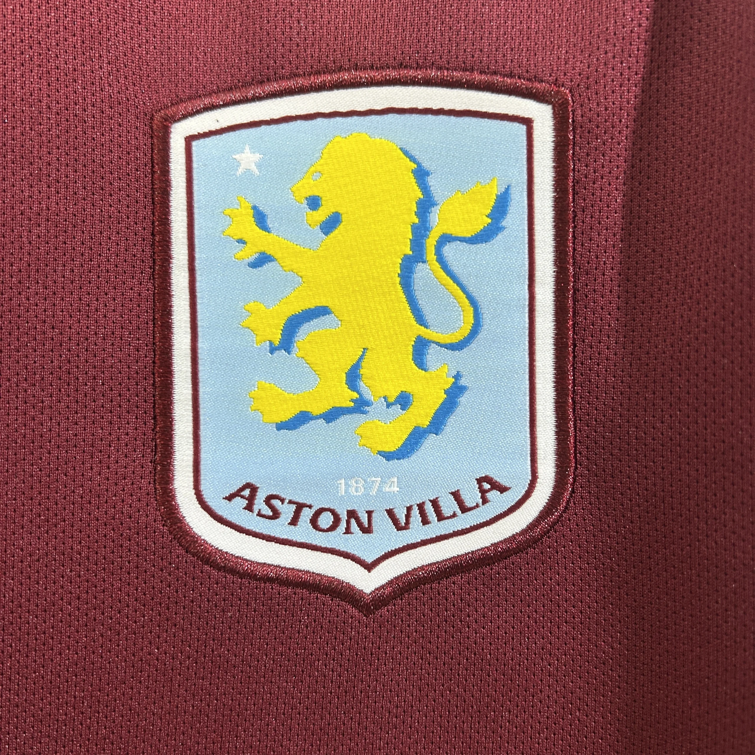 Aston Villa Football Jersey Home Custom Shirt 2025/26 - Image 3
