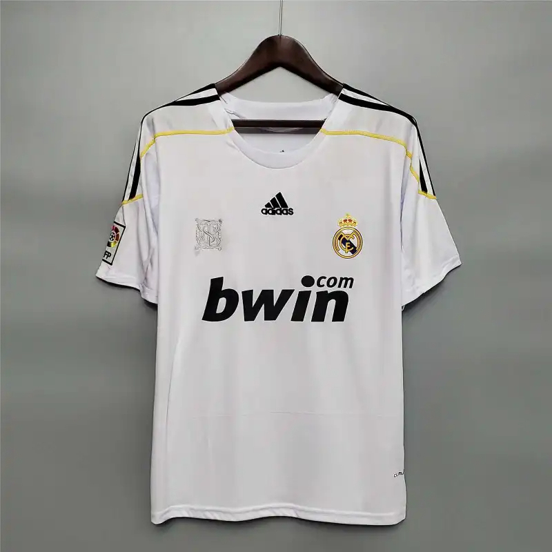 Real Madrid Retro Jersey Home Custom Soccer Shirt 2009/10