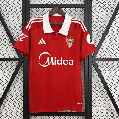Sevilla FC Soccer Jersey Away Custom Shirt 2025/26