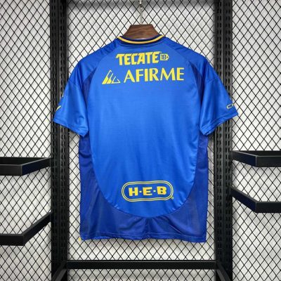 Alternative view of Tigres UANL Soccer Jersey Away Custom Shirt 2024/25