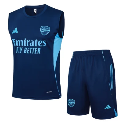 Arsenal Sleeveless Training Kit Blue 2025/26