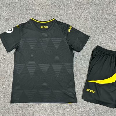 Alternative view of Wolves Football Jersey Away Kids Kit Jersey+Shorts 2024/25