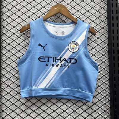 Manchester City Home Women's Vest Football Jersey 2025/26