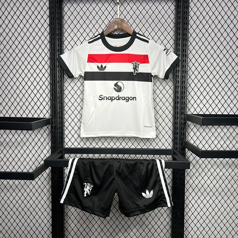 Manchester United Third Away Kids Kit Jersey+Shorts 2024/25