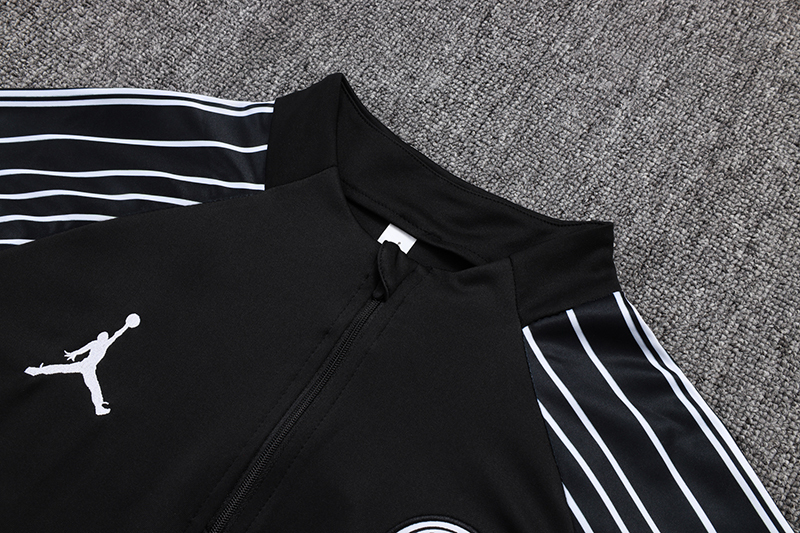 Kids PSG Training Kit (Sweatshirt+Pants) Black 2025/26 - Image 4