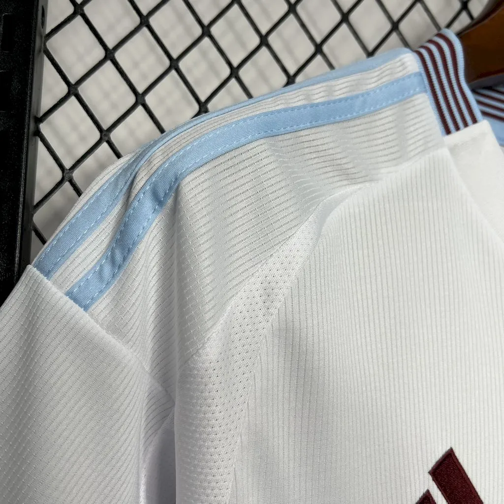 Aston Villa Football Jersey Away Custom Shirt 2024/25 - Image 6