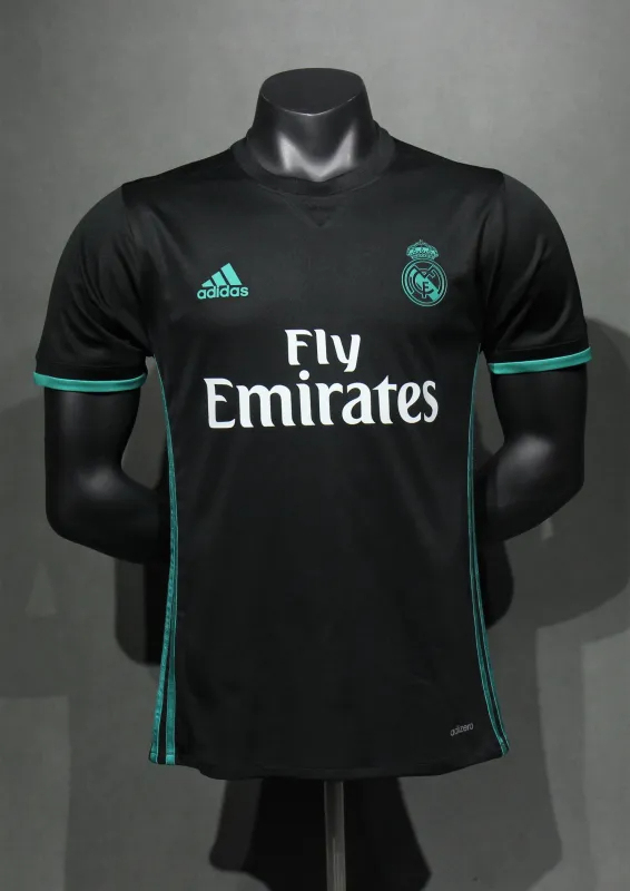 Real Madrid Retro Jersey Away Soccer Shirt 2017/18