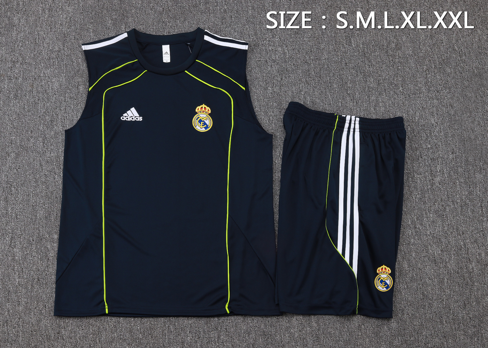 Real Madrid Sleeveless Training Kit 2025/26 - Image 4